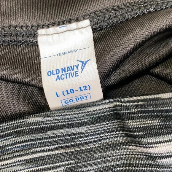 OLD NAVY EUC GIRLS LEGGINGS PANTS BOTTOMS ACTIVEWEAR SUMMER CASUAL JOG SIZE L - Picture 3 of 5